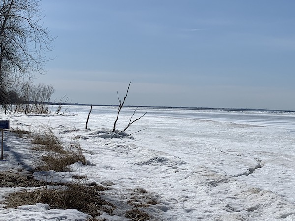 Lac Saint Louis gele LM Le Québec